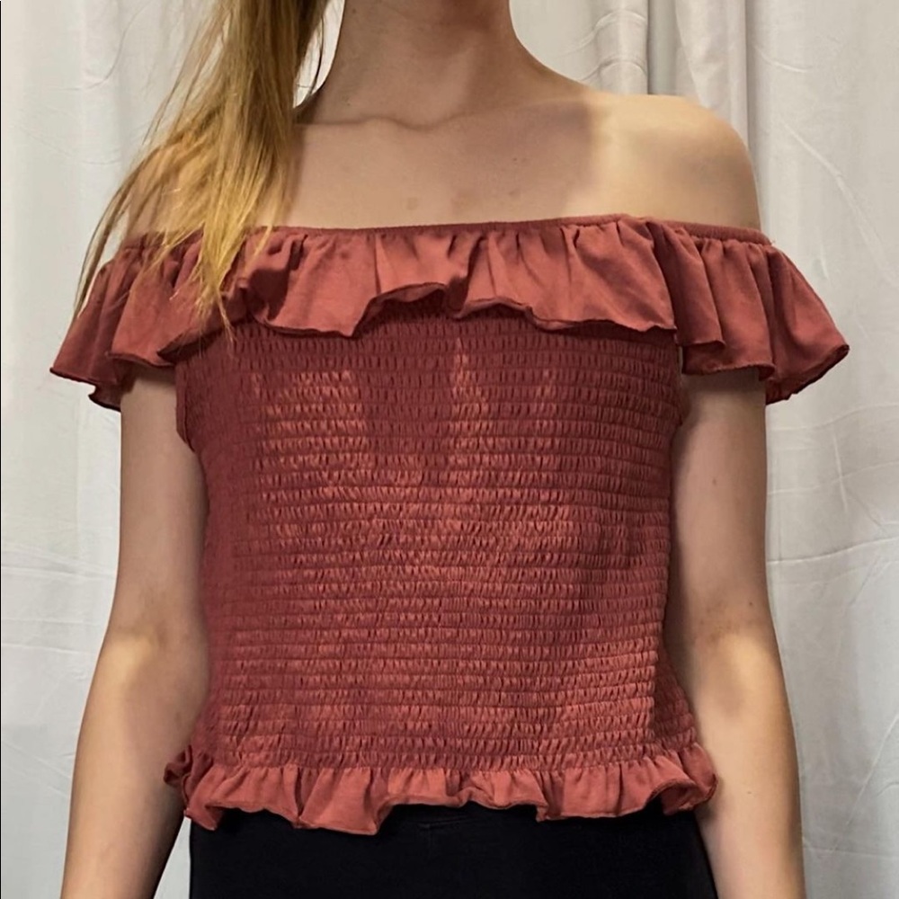 Off the shoulder top